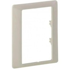 LEGRAND Рамка (754231) накладная 2шт поликарбонат слоновая кость