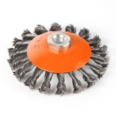 Щетка PATRIOT Щетка тарельчатая витая (115 мм, М14)