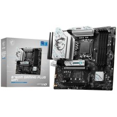 Материнская плата MSI Материнская плата B760M GAMING PLUS WIFI B760, LGA1700, 4*DDR5, 2*PCIEx16, 1*PCIEx1, 2*M.2, 1*TypeC, 2*USB3.2Gen2, 6*USB3.2Gen1, 6*USB2.0, 4*SATA3.0, 2.5G, 2*DP, 2*HDMI, M-ATX, RTL