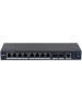 Коммутатор DAHUA DH-SG4010-2F 10-портовый управляемый коммутатор, уровень L2, 8xRJ45 1Gb, 2xSFP 1Gb uplink, коммутация 20 Гбит/с, MAC-таблица 8К, металл
