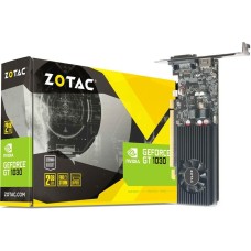 Видеокарта ZOTAC Видеокарта GT1030 2GB GDDR5 64bit DVI HDMI 1FAN LP RTL