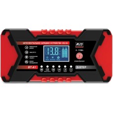 Зарядное устройство AVS Интеллектуальное зарядное устройство для автомобильного аккумулятора BT-A1 (6A) 12V
