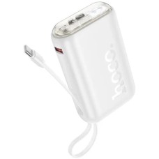 HOCO Внешний аккумулятор (Power Bank) J157, 10000мAч, белый [62062]