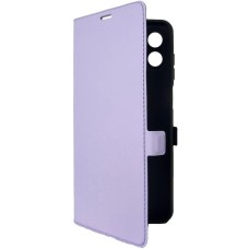 BORASCO Чехол (флип-кейс) Book Case, для Samsung Galaxy A07, светло-фиолетовый [75622]