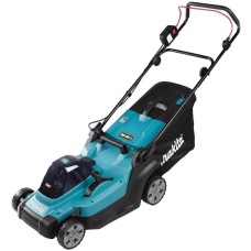MAKITA Газонокосилка аккумуляторная LM004GM103, 43см, несамоходная, 4Ач, с 1 АКБ, с ЗУ