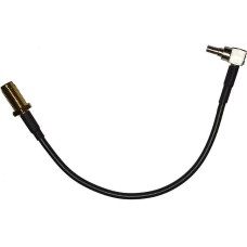 РЭМО Кабель SMA solid Cu 0.14м черный CRC9 (m)-SMA (f) (упак.:1шт) (CRC9)