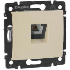 LEGRAND Розетка телеф. Valena 774338 скрыт. слоновая кость