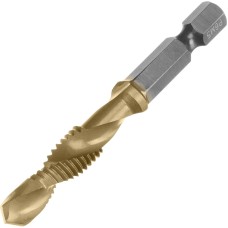 DENZEL Сверло-метчик М8 х 1,25 мм, Р6М5// 76723