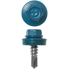 ЗУБР СКМ 5009, 25 х 5.5 мм, неб.-голуб., 800 шт (10,4 кг.), кровельный саморез (4-300310-55-025-5009)