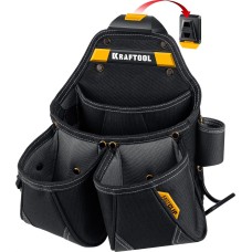 KRAFTOOL KP-15 поясная сумка с быстросъёмным креплением FastClip, 350 х 320 мм (38771)