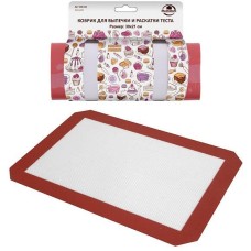 MULTIDOM Коврик для выпечки и раскатки теста. Размер 30х21 см. VL80-146