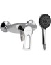 BRIMIX - Смеситель в душевую кабину с гибким шлангом, шаровый, 40 мм 3504