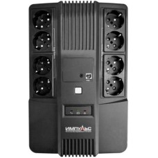 ИБП ИМПУЛЬС ИБП МАСТЕР 800, 800VA/480W, L-INT, A.SIN, LED, USB, RJ45/11, SCHUKOx8