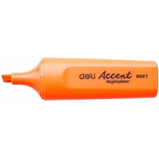 DELI Текстовыделитель Accent ES621ORANG ght скошенный пиш. наконечник 1-5мм оранжевый