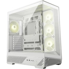 MSI Корпус MAG Pano 130R PZ белый без БП ATX 6x120mm 2x140mm 2xUSB3.0 audio AirDuct bott PSU
