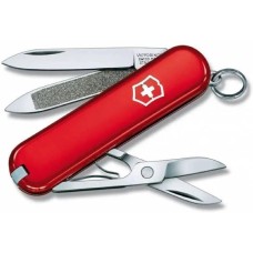 VICTORINOX Нож перочинный Classic (0.6203) 58мм 7функц. красный карт.коробка