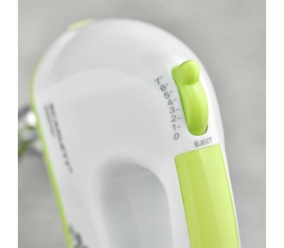 Миксер SCARLETT SC-HM40S05 белый с зеленым