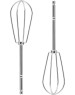 Миксер SCARLETT SC-HM40S05 белый с зеленым