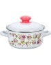 Кастрюля ЛЫСЬВА 1510АП2/4 Китайская роза, эмал. 2,0л