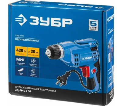 Дрель ЗУБР ЗДУ-780 ЭРКМ2 Дрель ударная