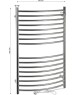 Полотенцесушитель электрический BRIMIX BK110 КЛАССИК-ПРЕМИУМ-ДУГА 1040х610х 105мм на 16 перекладин с сухим ТЭНом, 200W, T-50*C, из нерж/стали