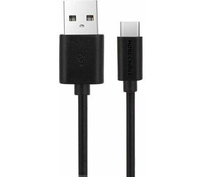 Кабель MORE CHOICE (4627151190785) K13a USB (m)-Type-C (m) 1.0м, черный