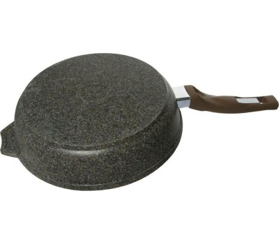 Сковорода МЕЧТА С26902 Premium (mokko) 26см с несъемн. ручкой и стекл. крышкой