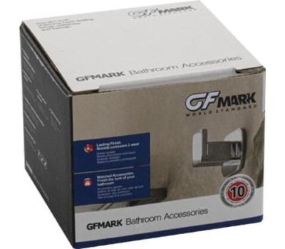 крючок GFMARK 78114 Крючок двойной ГРАФИТ