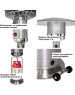 Уличный газовый обогреватель AESTO A-02T Уличный газовый обогреватель
