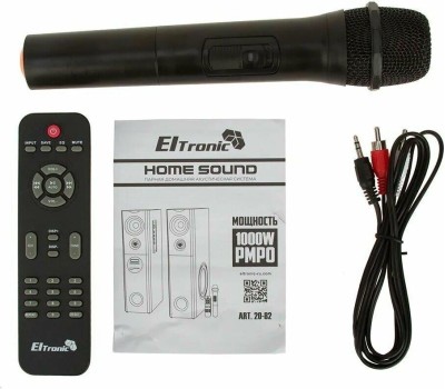 Акустика ELTRONIC (20-82) Home Sound черный - колонка 08