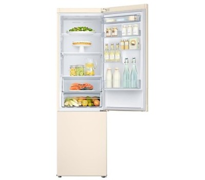 Холодильник с нижней морозильной камерой SAMSUNG RB37A5200EL/WT Бежевый, 387 л