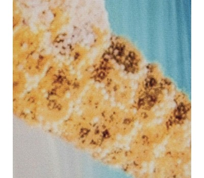 Коврик для ванной САНАКС 00441 Коврик в ванную ПАМЯТЬ - эффект восстановления, одинарный, дизайнерский - ракушки 50 х 80 см