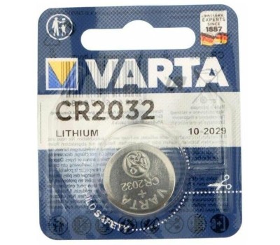 VARTA Батарея Electronics BL1 Lithium CR2032 (1шт) блистер