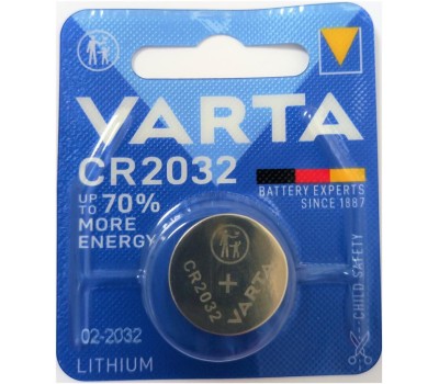 VARTA Батарея Electronics BL1 Lithium CR2032 (1шт) блистер