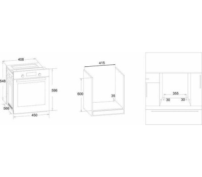Духовой шкаф электрический SIMFER B4EM16016