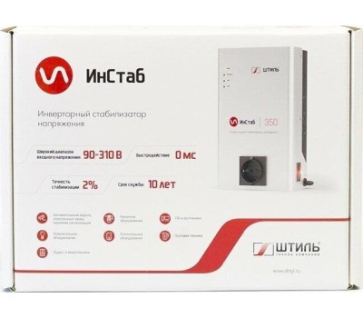ШТИЛЬ Стабилизатор напряжения ИнСтаб IS350 300Вт 350ВА серый