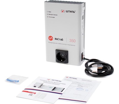 ШТИЛЬ Стабилизатор напряжения ИнСтаб IS350 300Вт 350ВА серый