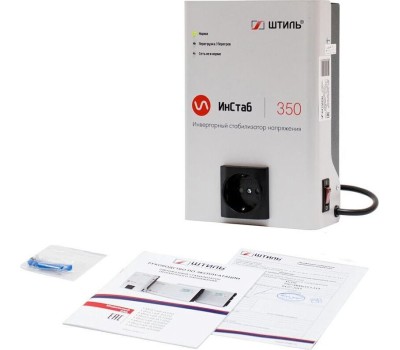 ШТИЛЬ Стабилизатор напряжения ИнСтаб IS350 300Вт 350ВА серый