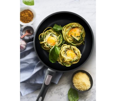 Сковорода НЕВА МЕТАЛЛ ПОСУДА 59026 Ферра Индукция а/пр литая 26см съемн/руч