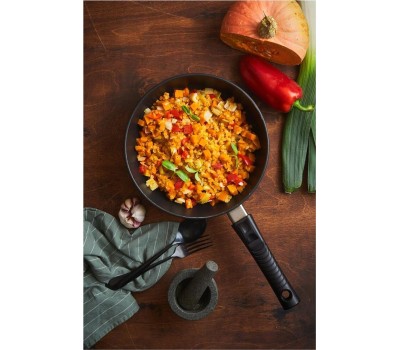 Сковорода НЕВА МЕТАЛЛ ПОСУДА 59026 Ферра Индукция а/пр литая 26см съемн/руч