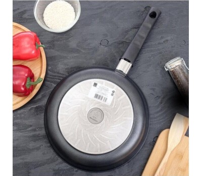 Сковорода НЕВА МЕТАЛЛ ПОСУДА 59026 Ферра Индукция а/пр литая 26см съемн/руч
