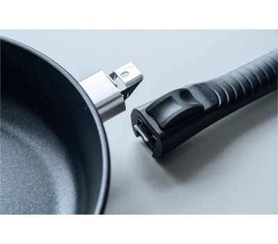 Сковорода НЕВА МЕТАЛЛ ПОСУДА 59026 Ферра Индукция а/пр литая 26см съемн/руч