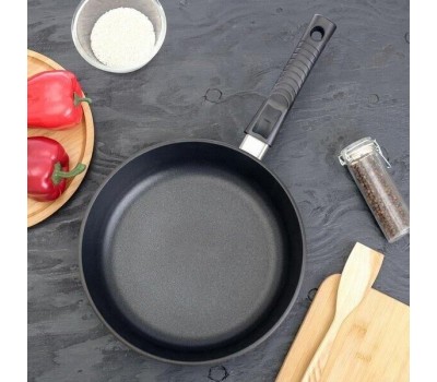 Сковорода НЕВА МЕТАЛЛ ПОСУДА 59026 Ферра Индукция а/пр литая 26см съемн/руч