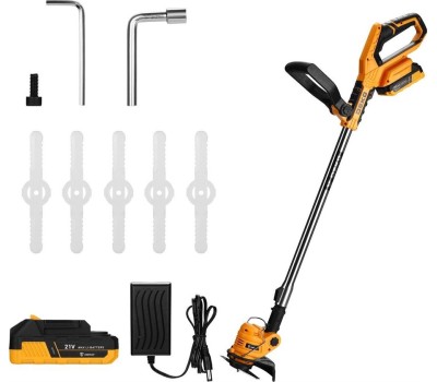 Триммер садовый аккумуляторный DEKO DKTR21 Max, 2*3.0Ач 063-4239-1 (1 коробка)