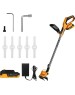 Триммер садовый аккумуляторный DEKO DKTR21 Max, 2*3.0Ач 063-4239-1 (1 коробка)