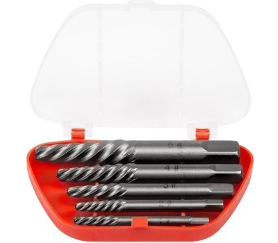 Сверло KRANZ (KR-12-6701) Набор экстракторов для шурупов 1