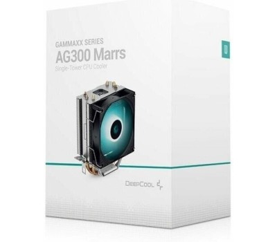 DEEPCOOL Cooler AG300 MARRS Intel LGA1700/1200/1151/1150/1155 AMD AM5/AM4, 3 Heatpipes, 92мм.,TDP150W