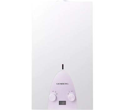 Проточный газовый водонагреватель GENBERG 311.01 Люкс 11 л. Белый