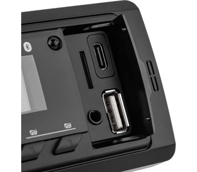 Автомагнитола ACV AVS-401UBG (1din/База 36мм/зеленая/Bluetooth/USB/TYPE-C/AUX/SD/FM/4*50)