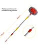 Щетка CLIM ART CA-SB-09 телескопическая с краном, щеткой из микрофибры 25см 100-170см (CLA00179)
